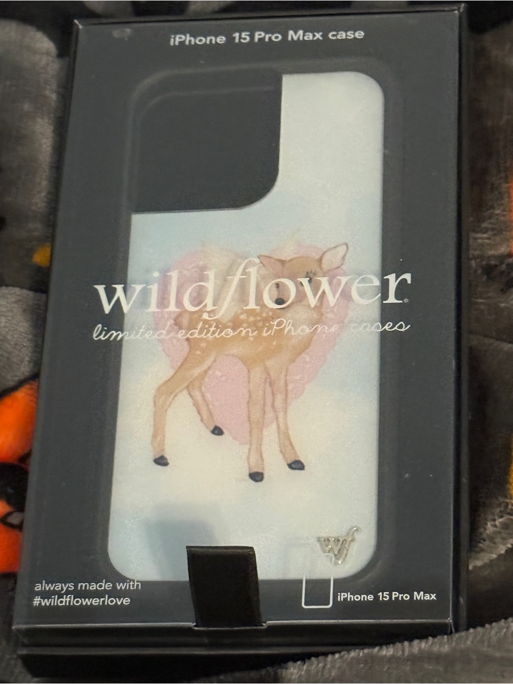Wildflowers iPhone 15 Pro Max Case - Fawn Angel